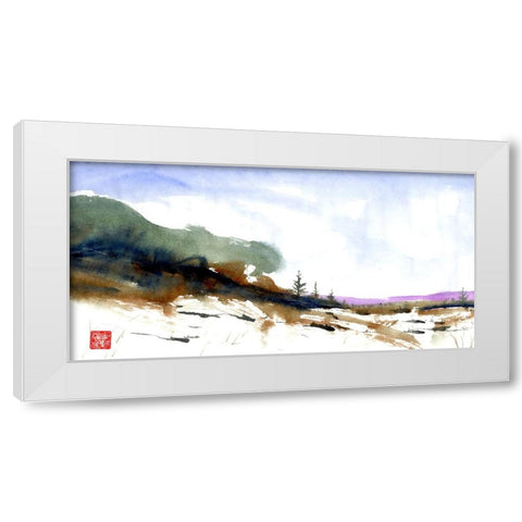 Sequential Snow White Modern Wood Framed Art Print by Randy Noble Fine Art