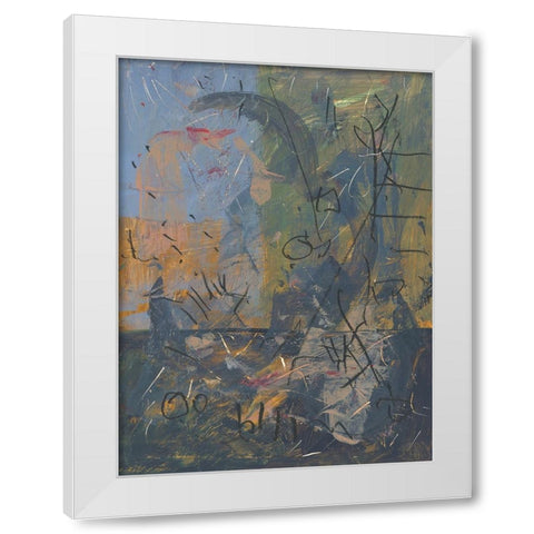 Possibilities White Modern Wood Framed Art Print by Randy Noble Fine Art
