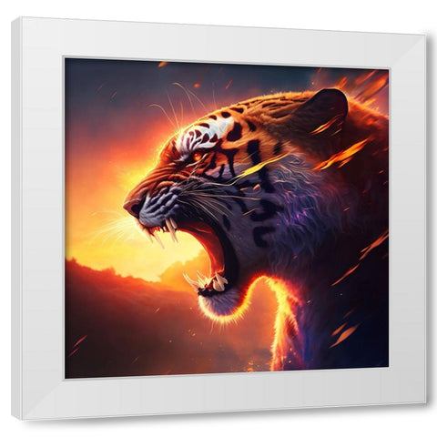Desert Of Dreams 14 White Modern Wood Framed Art Print by Heere, Ray