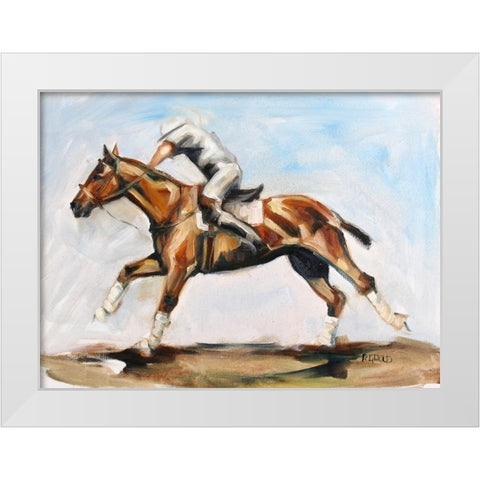 Play On White Modern Wood Framed Art Print by Gould, Renee