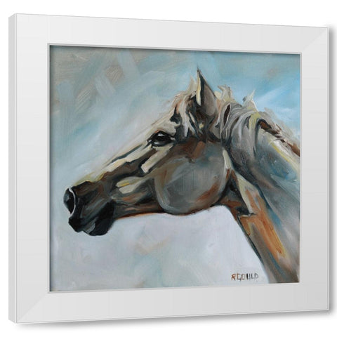 Sun Bathed White Modern Wood Framed Art Print by Gould, Renee