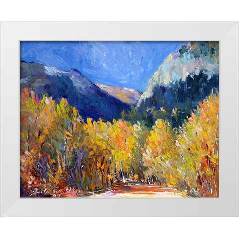 Cotton White Modern Wood Framed Art Print by Wallich, Richard