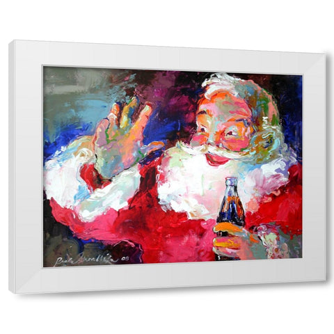 Claus White Modern Wood Framed Art Print by Wallich, Richard