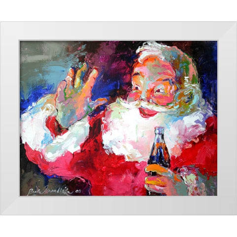 Claus White Modern Wood Framed Art Print by Wallich, Richard