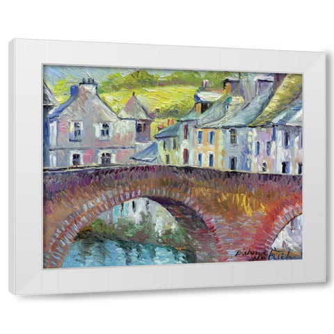 France White Modern Wood Framed Art Print by Wallich, Richard