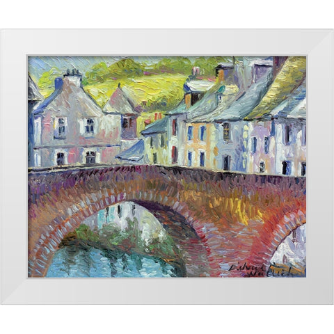 France White Modern Wood Framed Art Print by Wallich, Richard