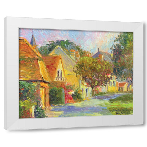 France I White Modern Wood Framed Art Print by Wallich, Richard