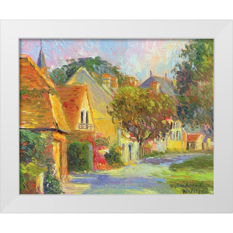 France I White Modern Wood Framed Art Print by Wallich, Richard