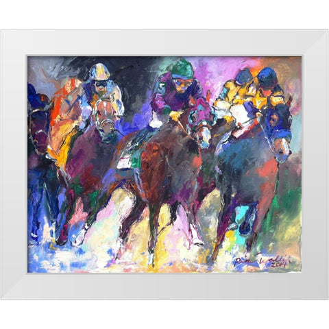 California Chrome White Modern Wood Framed Art Print by Wallich, Richard