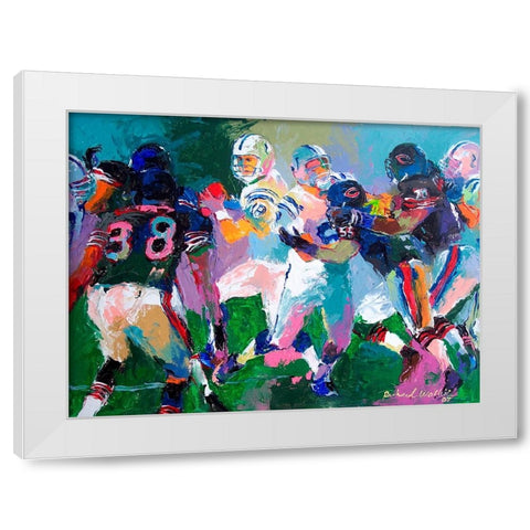 XLI White Modern Wood Framed Art Print by Wallich, Richard