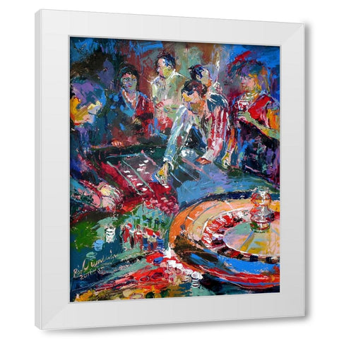 P1130135 White Modern Wood Framed Art Print by Wallich, Richard