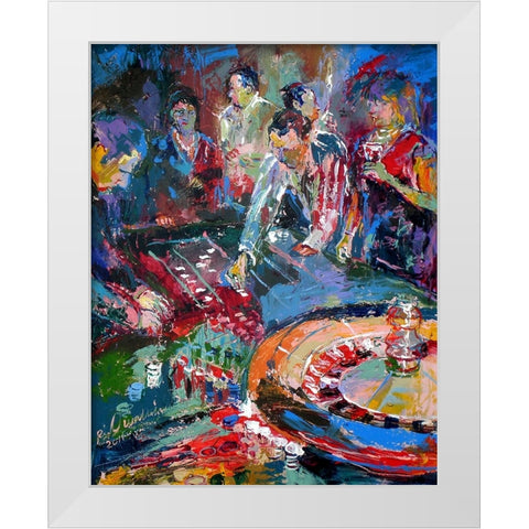 P1130135 White Modern Wood Framed Art Print by Wallich, Richard