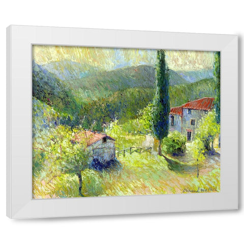 Italy 1 White Modern Wood Framed Art Print by Wallich, Richard