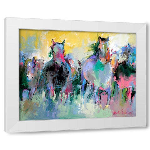 Art Wild 2 White Modern Wood Framed Art Print by Wallich, Richard