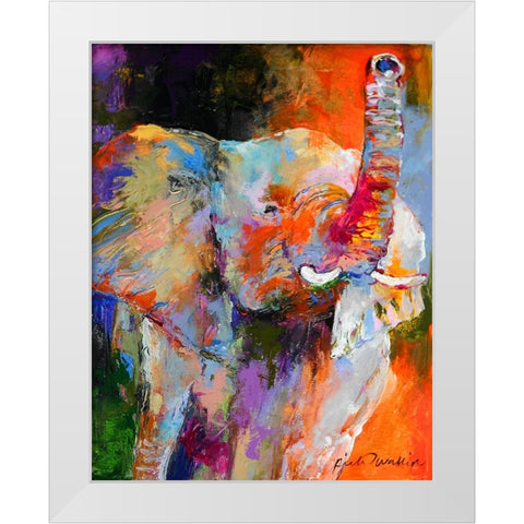 artele1 White Modern Wood Framed Art Print by Wallich, Richard