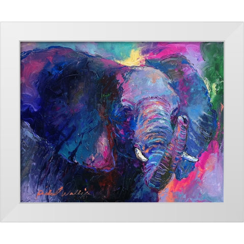 artelephoto 4 White Modern Wood Framed Art Print by Wallich, Richard