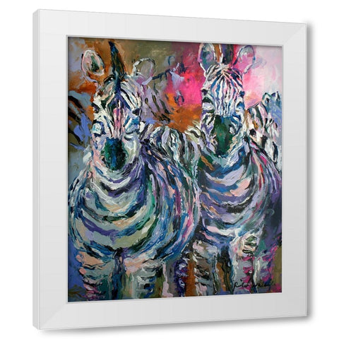 artzebra White Modern Wood Framed Art Print by Wallich, Richard