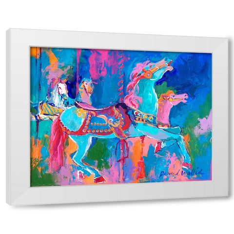 Artcar 1 White Modern Wood Framed Art Print by Wallich, Richard