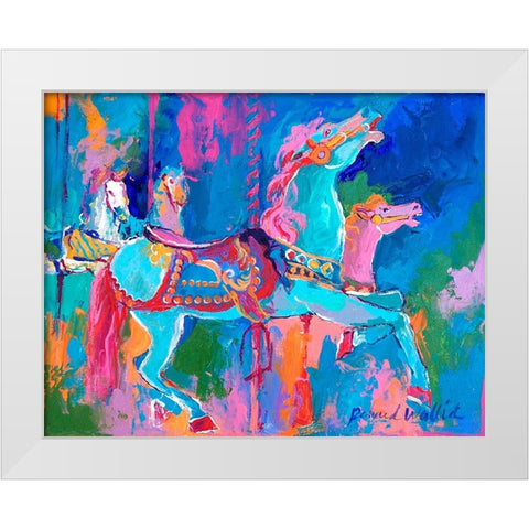 Artcar 1 White Modern Wood Framed Art Print by Wallich, Richard