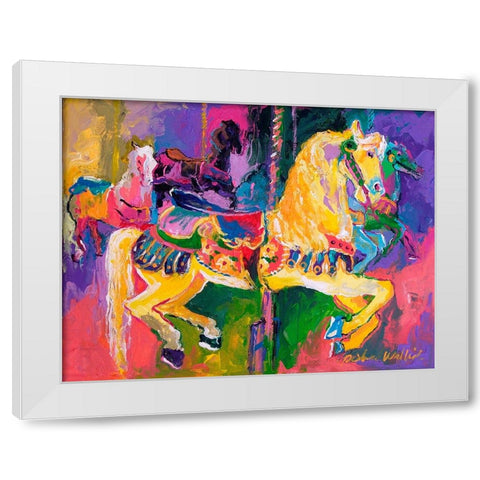 Artcar 2 White Modern Wood Framed Art Print by Wallich, Richard