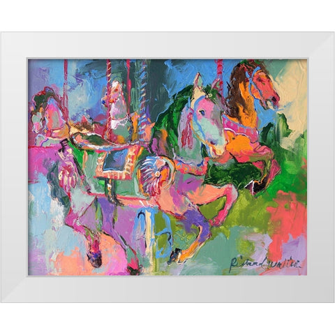 Artcar 3 White Modern Wood Framed Art Print by Wallich, Richard