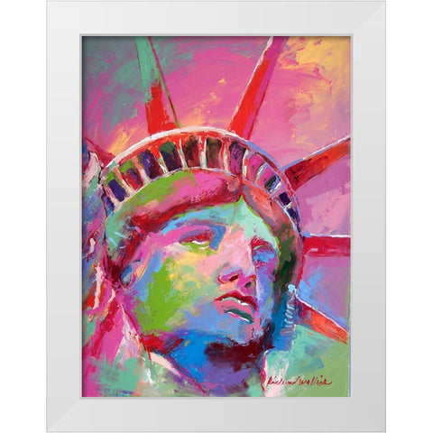 Lady White Modern Wood Framed Art Print by Wallich, Richard