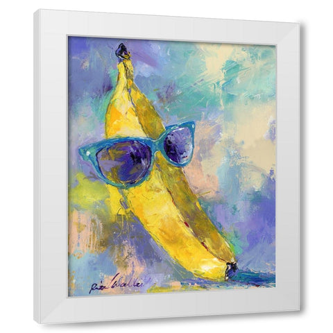 Art Banana White Modern Wood Framed Art Print by Wallich, Richard