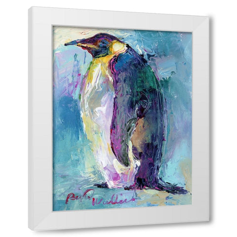 Cool White Modern Wood Framed Art Print by Wallich, Richard