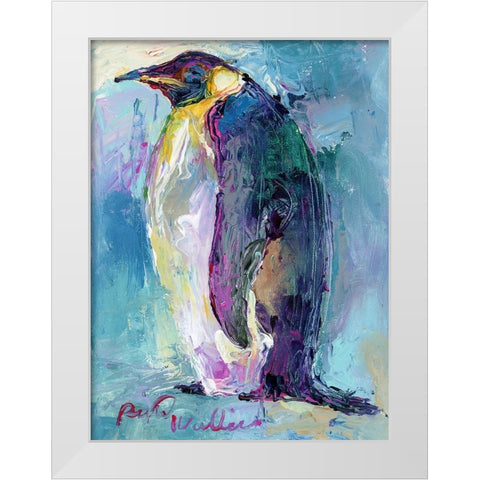 Cool White Modern Wood Framed Art Print by Wallich, Richard