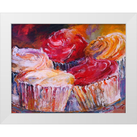 Cup White Modern Wood Framed Art Print by Wallich, Richard