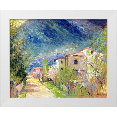 Italy 2 White Modern Wood Framed Art Print by Wallich, Richard
