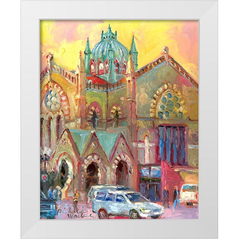 Bos_0002 White Modern Wood Framed Art Print by Wallich, Richard