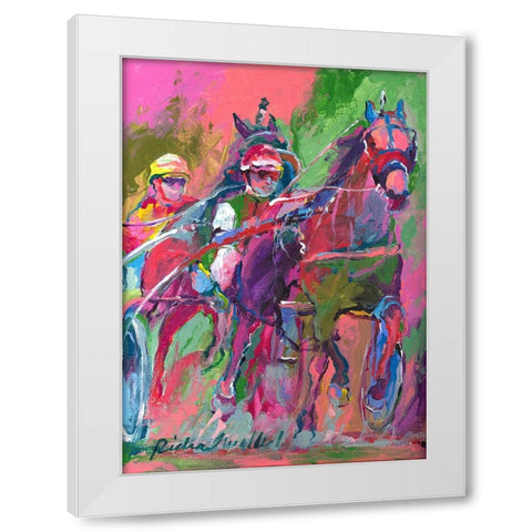 Harness 1 White Modern Wood Framed Art Print by Wallich, Richard