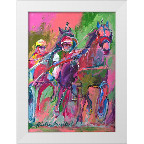 Harness 1 White Modern Wood Framed Art Print by Wallich, Richard