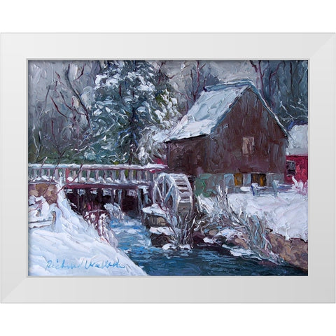 Gilbert White Modern Wood Framed Art Print by Wallich, Richard