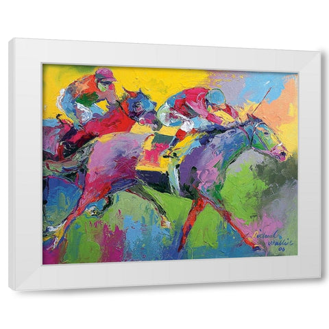 Furlong White Modern Wood Framed Art Print by Wallich, Richard