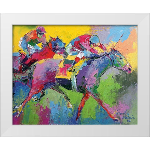Furlong White Modern Wood Framed Art Print by Wallich, Richard