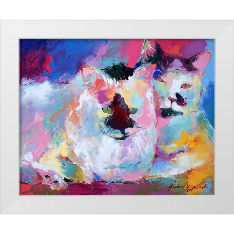 Jac White Modern Wood Framed Art Print by Wallich, Richard
