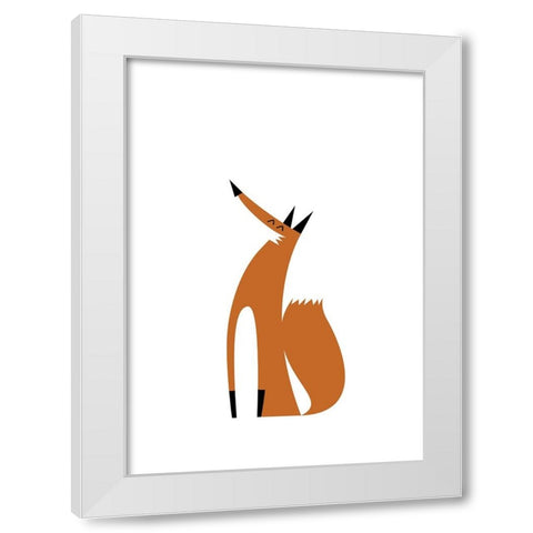 Ready For Winter White Modern Wood Framed Art Print by Farkas, Robert