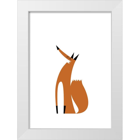 Ready For Winter White Modern Wood Framed Art Print by Farkas, Robert