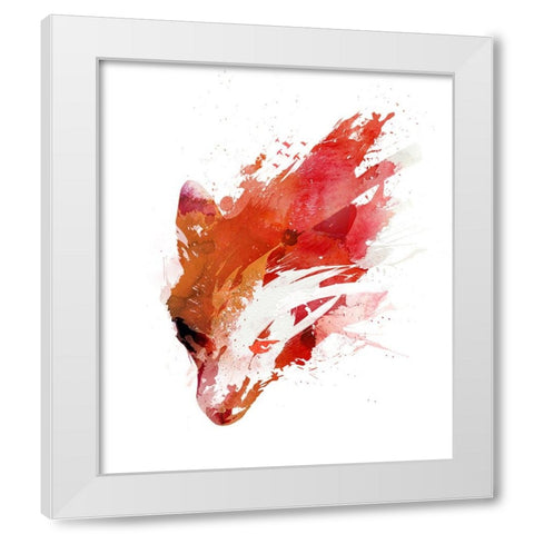 On The Seventh Day White Modern Wood Framed Art Print by Farkas, Robert