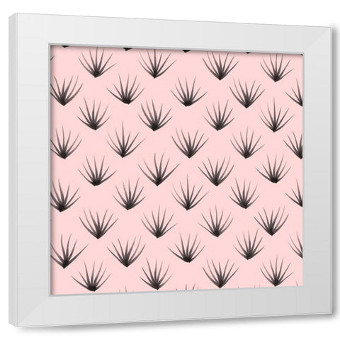 Private Jungle White Modern Wood Framed Art Print by Farkas, Robert