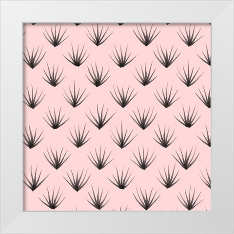 Private Jungle White Modern Wood Framed Art Print by Farkas, Robert