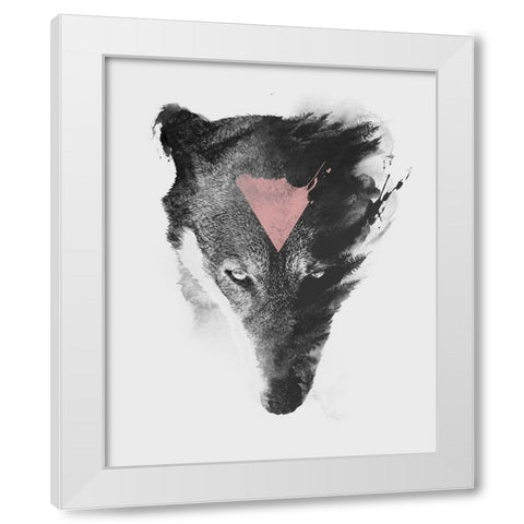 The Missing Part Final White Modern Wood Framed Art Print by Farkas, Robert