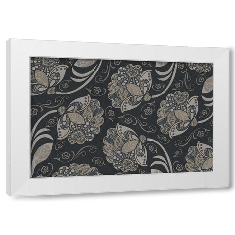 Elegante II White Modern Wood Framed Art Print by Sasha