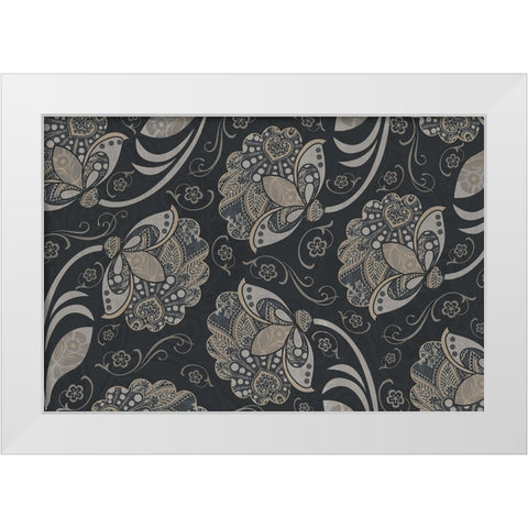 Elegante II White Modern Wood Framed Art Print by Sasha