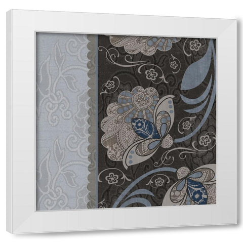 Elegante IV White Modern Wood Framed Art Print by Sasha