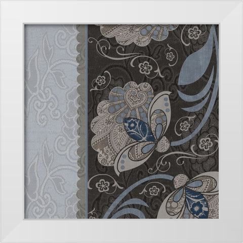 Elegante IV White Modern Wood Framed Art Print by Sasha