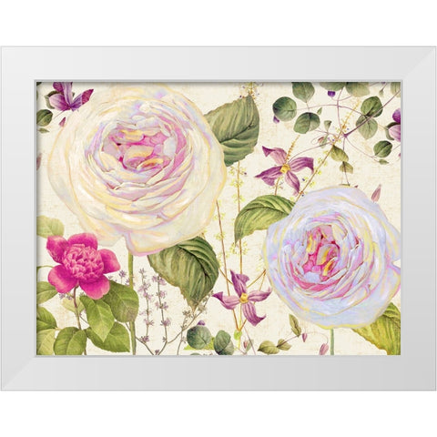 Annabelle Lee I White Modern Wood Framed Art Print by Sasha