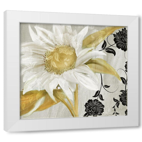 Sunroom I White Modern Wood Framed Art Print by Sasha